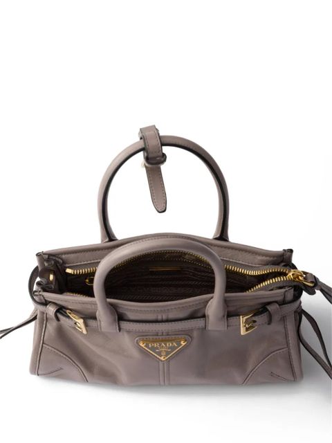 Prada mini Bonnie tote bag - Grey