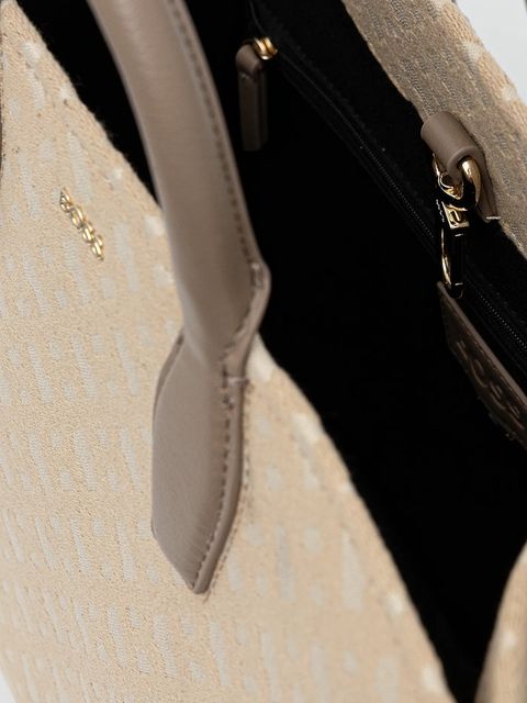 BOSS torebka kolor beżowy 50547939