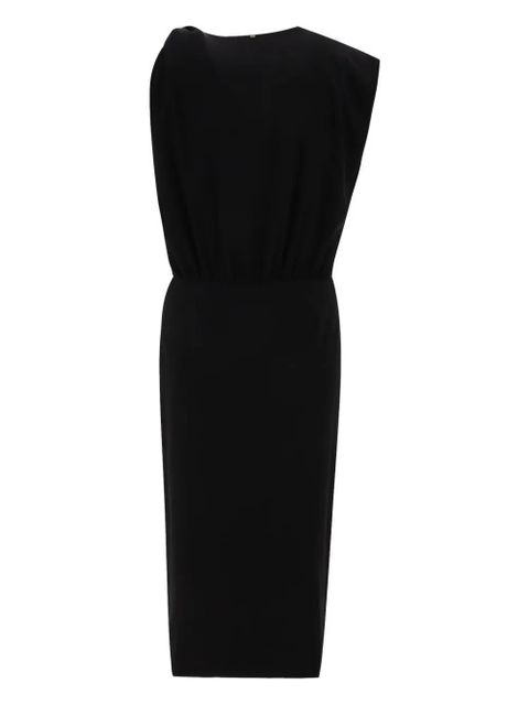 Sportmax twisted-detail sleeveless dress - Black