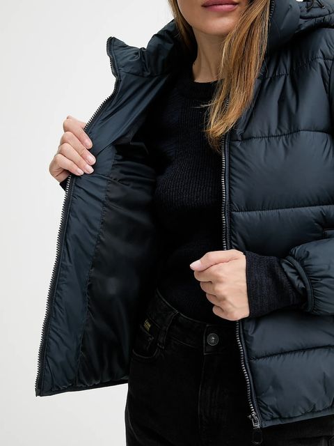 G-Star Raw kurtka damska kolor granatowy przejściowa D25193-B958