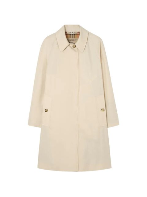Burberry mid-length tropical gabardine Camden car coat - Neutrals - zdjęcie produktu nr 1