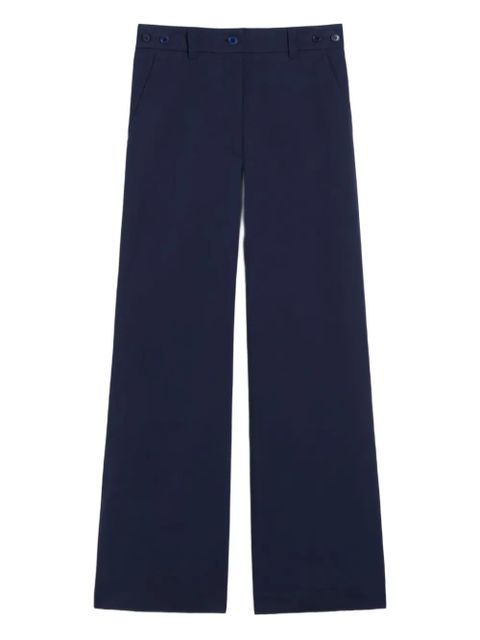 Weekend Max Mara wide-leg trousers - Blue - zdjęcie produktu nr 1