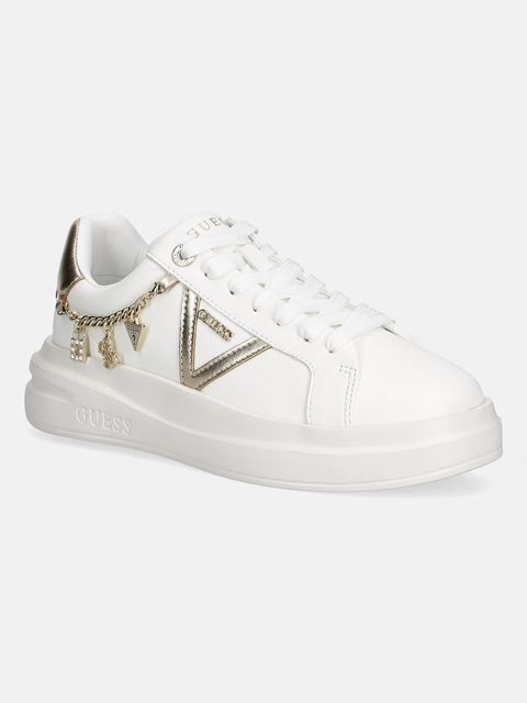 Guess EBETTS sneakersy damskie skórzane - zdjęcie produktu nr 1