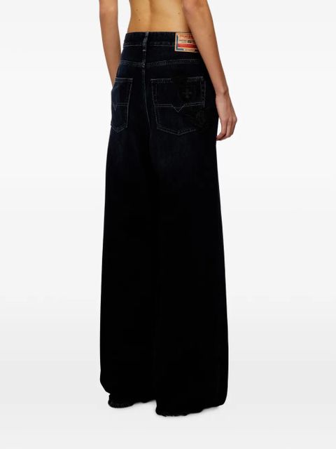 Diesel 1996 d-Sire shaded five-pockets jeans - Blue