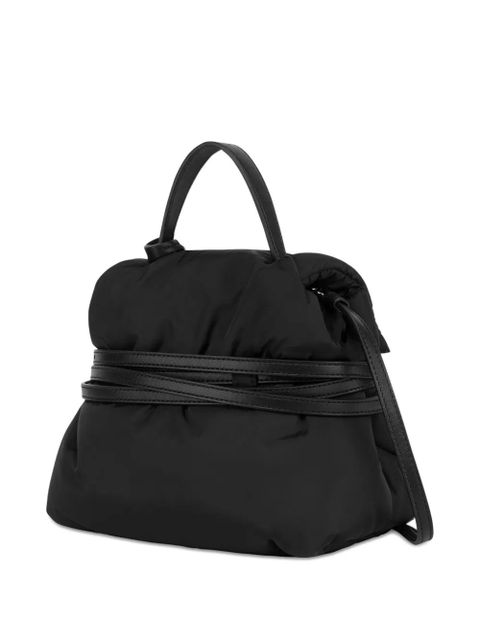 Moschino Tie Me tote bag - Black - zdjęcie produktu nr 2