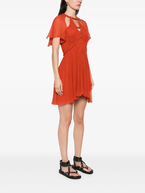 ISABEL MARANT Ranadial mini dress - Orange