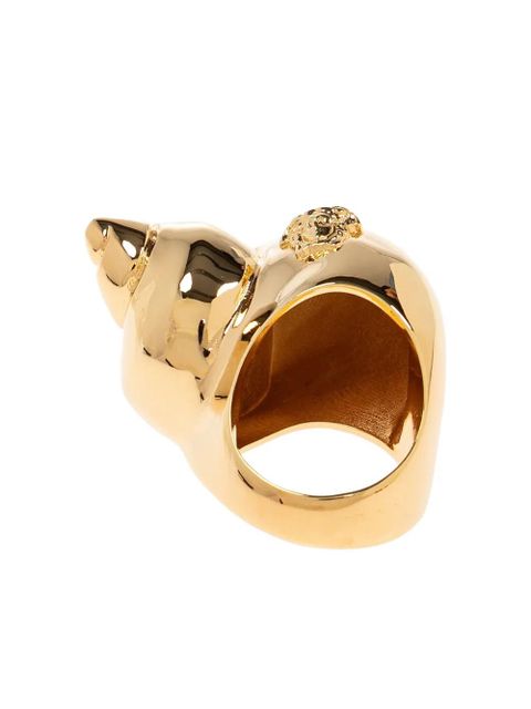 Versace shell-motif ring - Gold