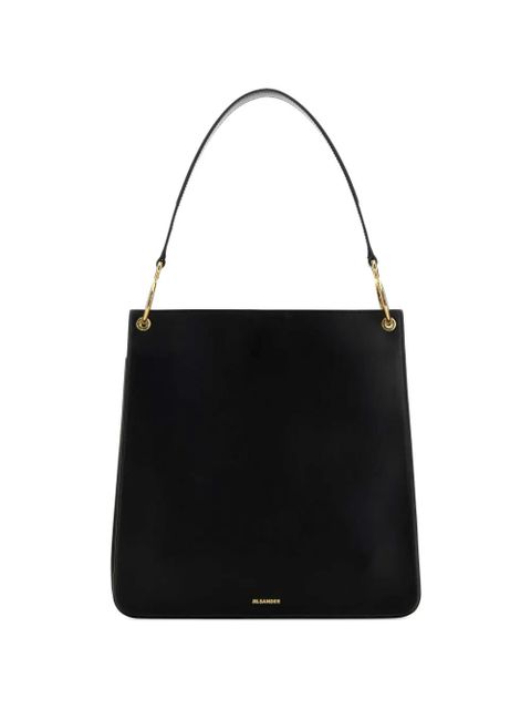 Jil Sander Otto leather tote bag - Black - zdjęcie produktu nr 1