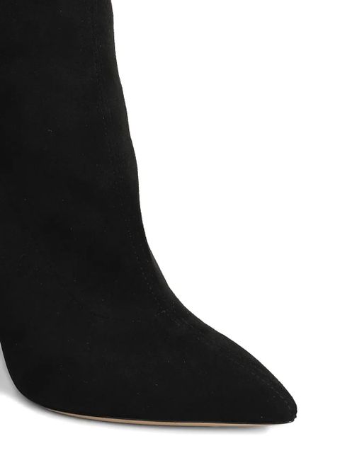 Casadei 100mm pointed boots - Black