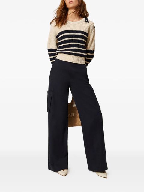 TWINSET cargo trousers - Blue - zdjęcie produktu nr 2