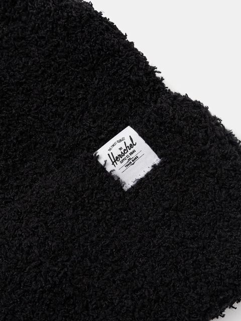 Herschel czapka Boucle kolor czarny 50234-00001-OS