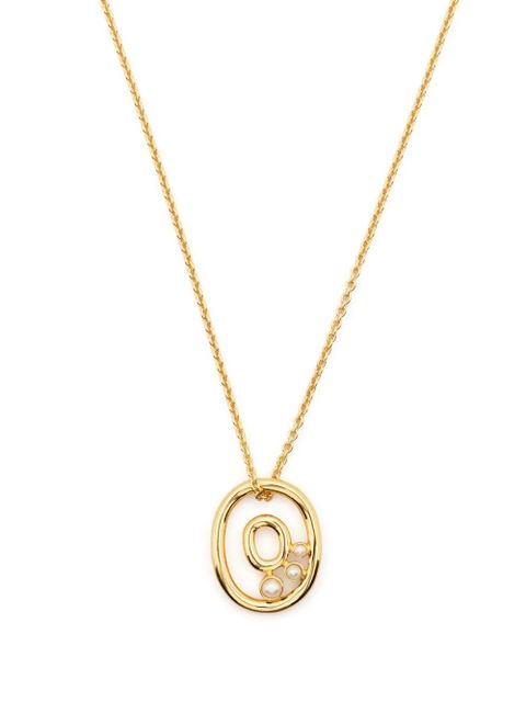 Missoma pearl-embellished initial pendant necklace - Gold - zdjęcie produktu nr 1