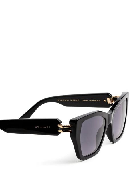 Bvlgari cat-eye sunglasses - Black