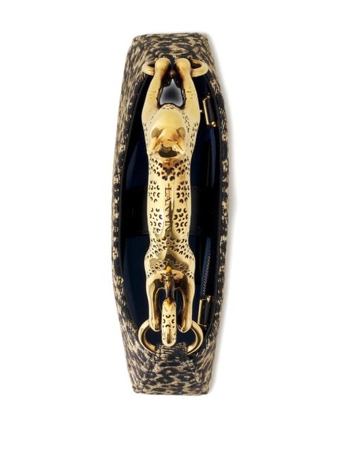 Lanvin animal-print mini bag - Black