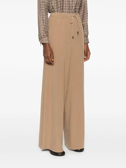 Max Mara drawstring palazzo pants - Brown