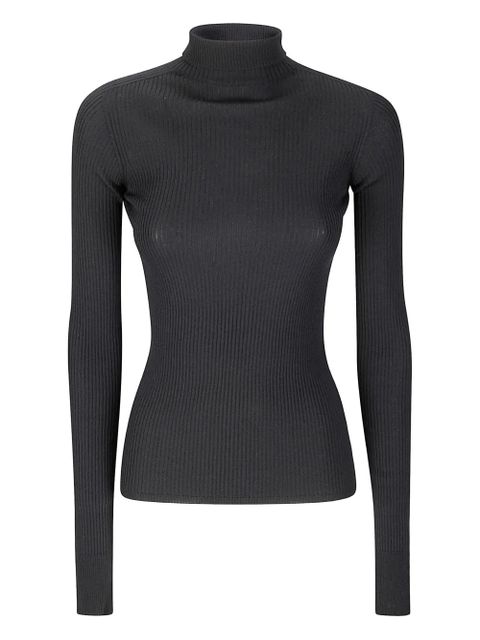 Sportmax ribbed-knit sweater - Black - zdjęcie produktu nr 1