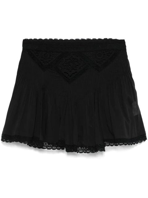 MARANT ÉTOILE Goldie mini skirt - Black - zdjęcie produktu nr 1