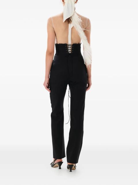 MANURÍ Bambi lace blouse - White