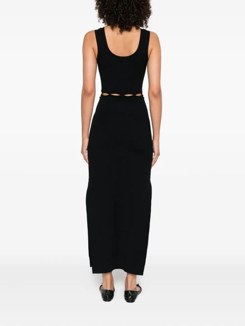 Nanushka cut-out maxi dress - Black