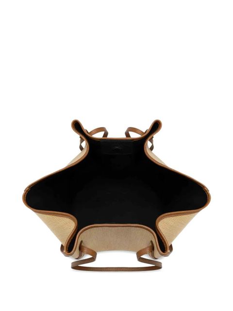 Yuzefi large Mochi woven shoulder bag - Neutrals