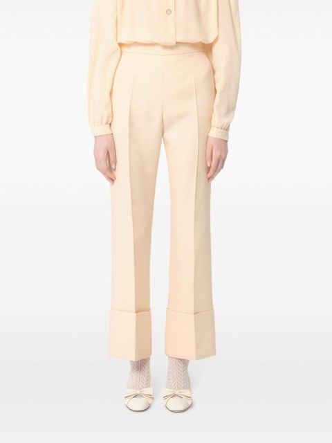 Valentino Garavani Crepe Couture trousers - Neutrals