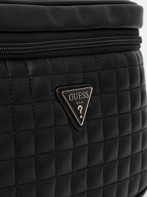 Guess kosmetyczka NADIRA kolor czarny TWQG84 24039