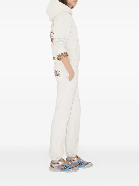 Burberry EKD​ cotton hoodie - White