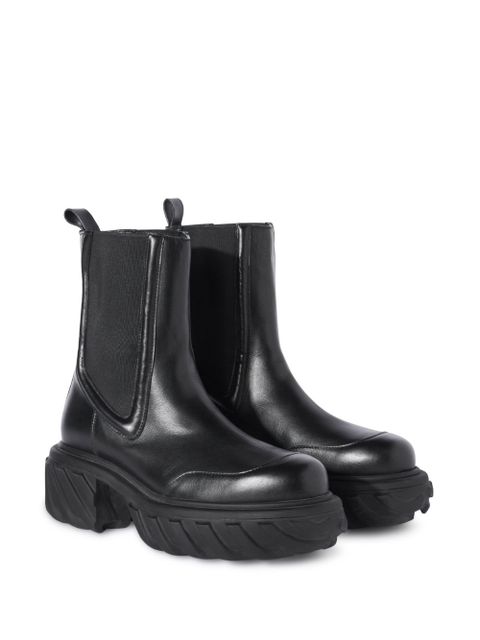 Off-White Tractor Motor leather boots - Black - zdjęcie produktu nr 2
