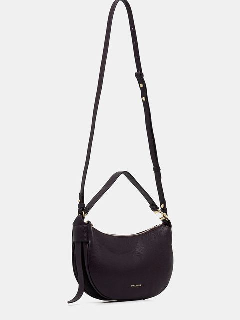 Coccinelle torebka skórzana kolor fioletowy E1 SHA 13 03 01