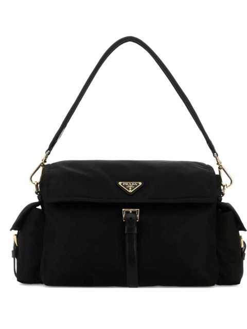 Prada Re-Nylon flap-pocket shoulder bag - Black - zdjęcie produktu nr 1