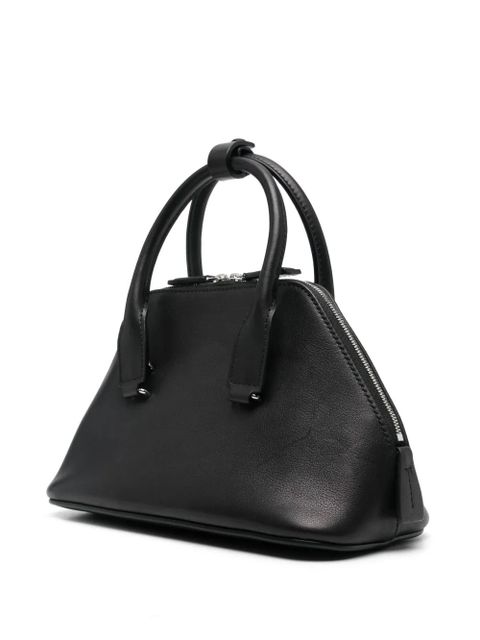 The Row mini Devon tote bag - Black