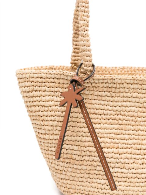 Manebi medium Panier tote bag - Neutrals