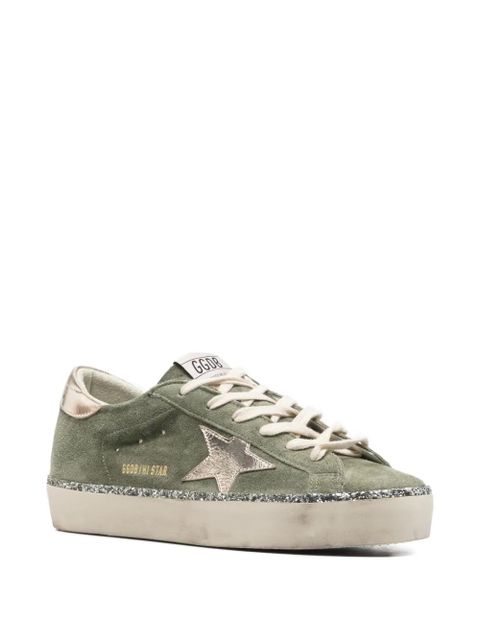Golden Goose Hi Star suede sneakers - Green - zdjęcie produktu nr 2