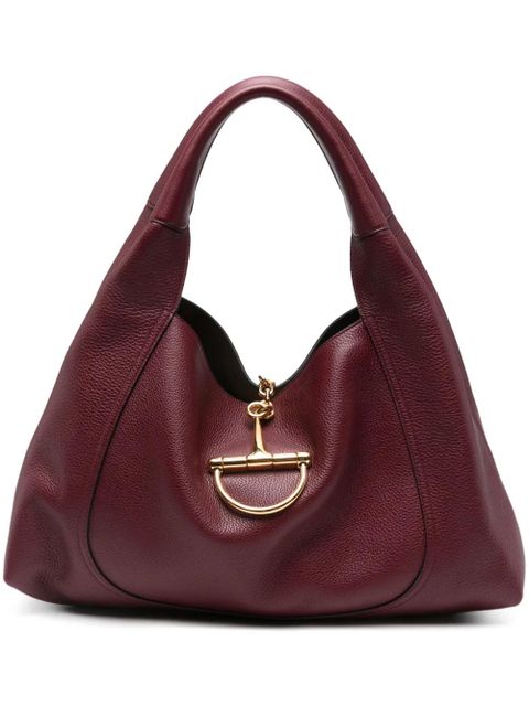 Gucci Softbit leather shoulder bag - Red - zdjęcie produktu nr 1
