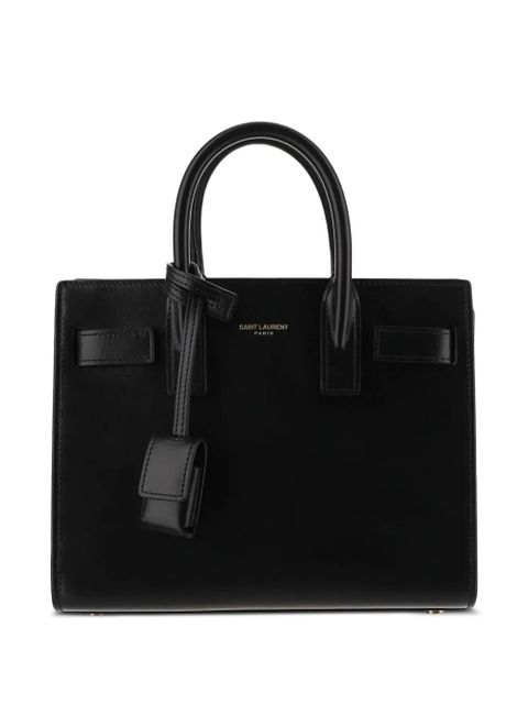 Saint Laurent nano Sac De Jour padlock tote bag - Black - zdjęcie produktu nr 1