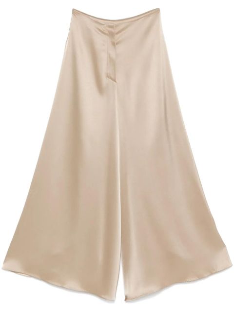 Nanushka satin trousers - Neutrals - zdjęcie produktu nr 1