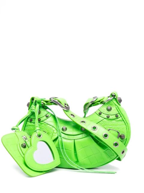 Balenciaga XS Le Cagole shoulder bag - Green - zdjęcie produktu nr 1