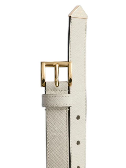 Prada Saffiano leather belt - Neutrals - zdjęcie produktu nr 2