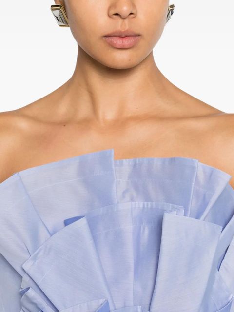 Aje Selestia gown dresse - Blue