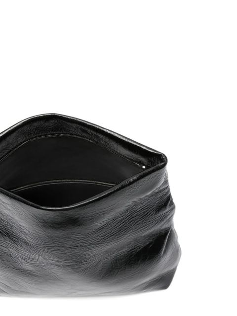 Jil Sander Jewel zip clutch - Black
