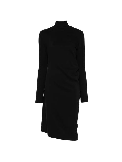 TOTEME twist high-neck dress - Black - zdjęcie produktu nr 1