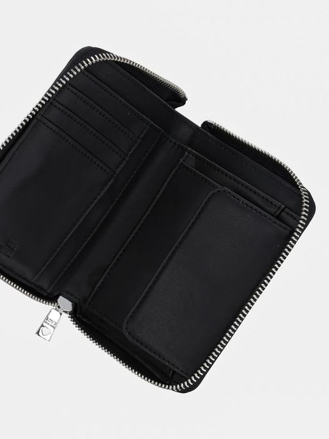 Love Moschino portfel damski kolor czarny JC5710PP1