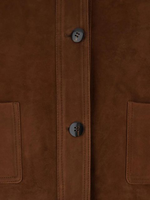 Max Mara MSTBAIA pocket button jacket - Brown