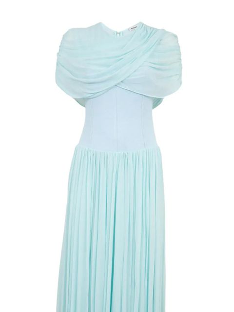 Simkhai Nancie draped maxi dress - Blue
