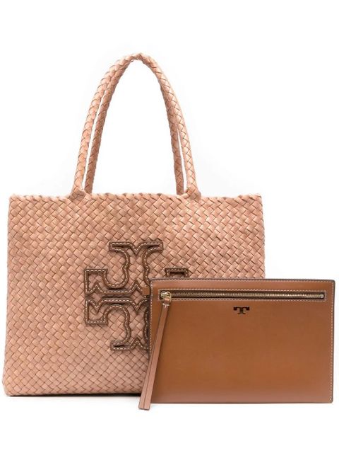 Tory Burch McGraw Dragon woven tote bag - Neutrals - zdjęcie produktu nr 1