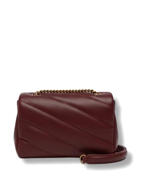 PINKO Baby Love Puff quilted leather shoulder bag - Red - zdjęcie produktu nr 2