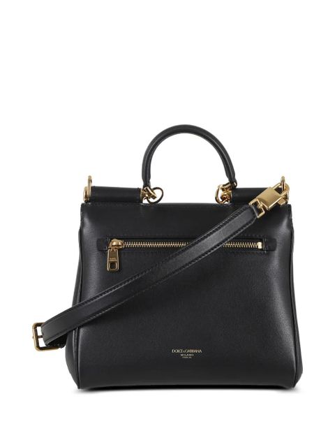 Dolce & Gabbana My Sicily leather tote bag - Black - zdjęcie produktu nr 2