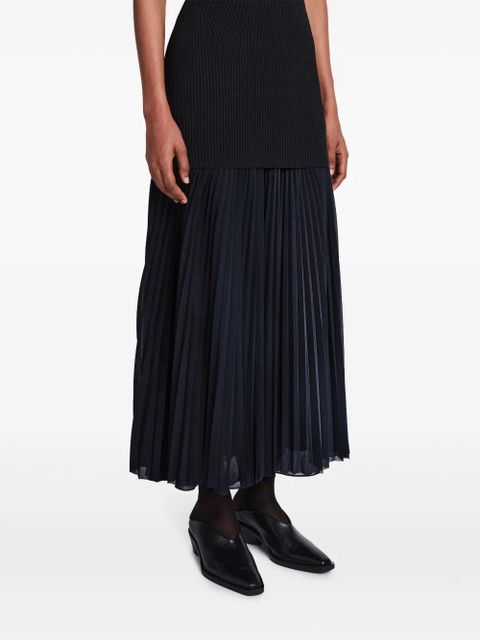 Proenza Schouler Niki semi-sheer dress - Blue