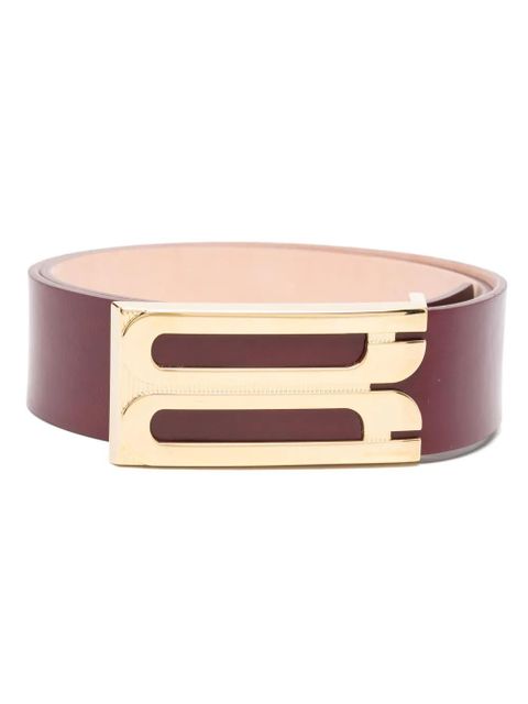 Victoria Beckham Jumbo Frame belt - Red