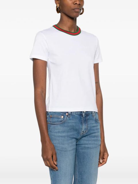 Gucci crew-neck T-shirt - White - zdjęcie produktu nr 2